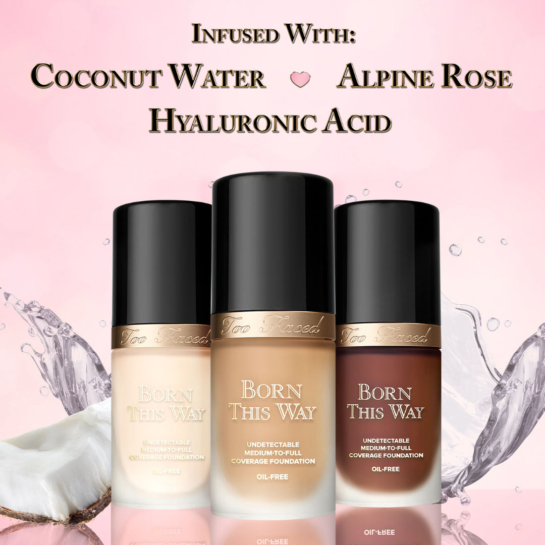 Too Faced Born This Way Flawless Coverage Natural Finish Foundation Warm Nude