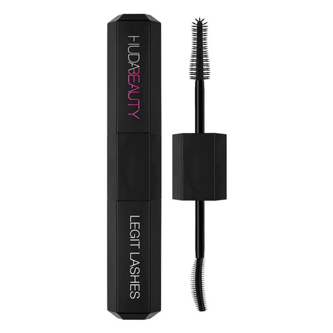 Huda Beauty Legit Lashes Double-Ended Volumizing and Lengthening Mascara