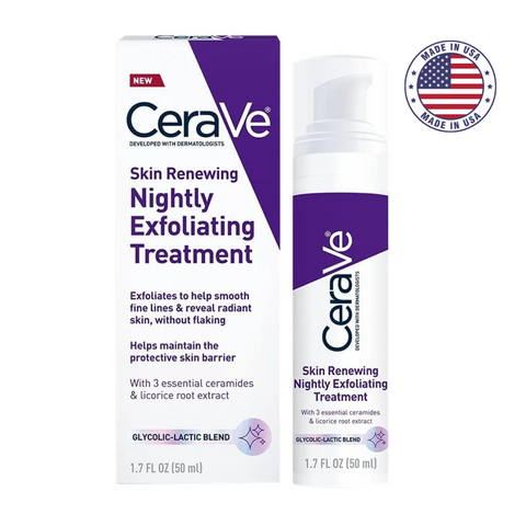 CeraVe Skin Renewing Nightly Exfoliating Treatment