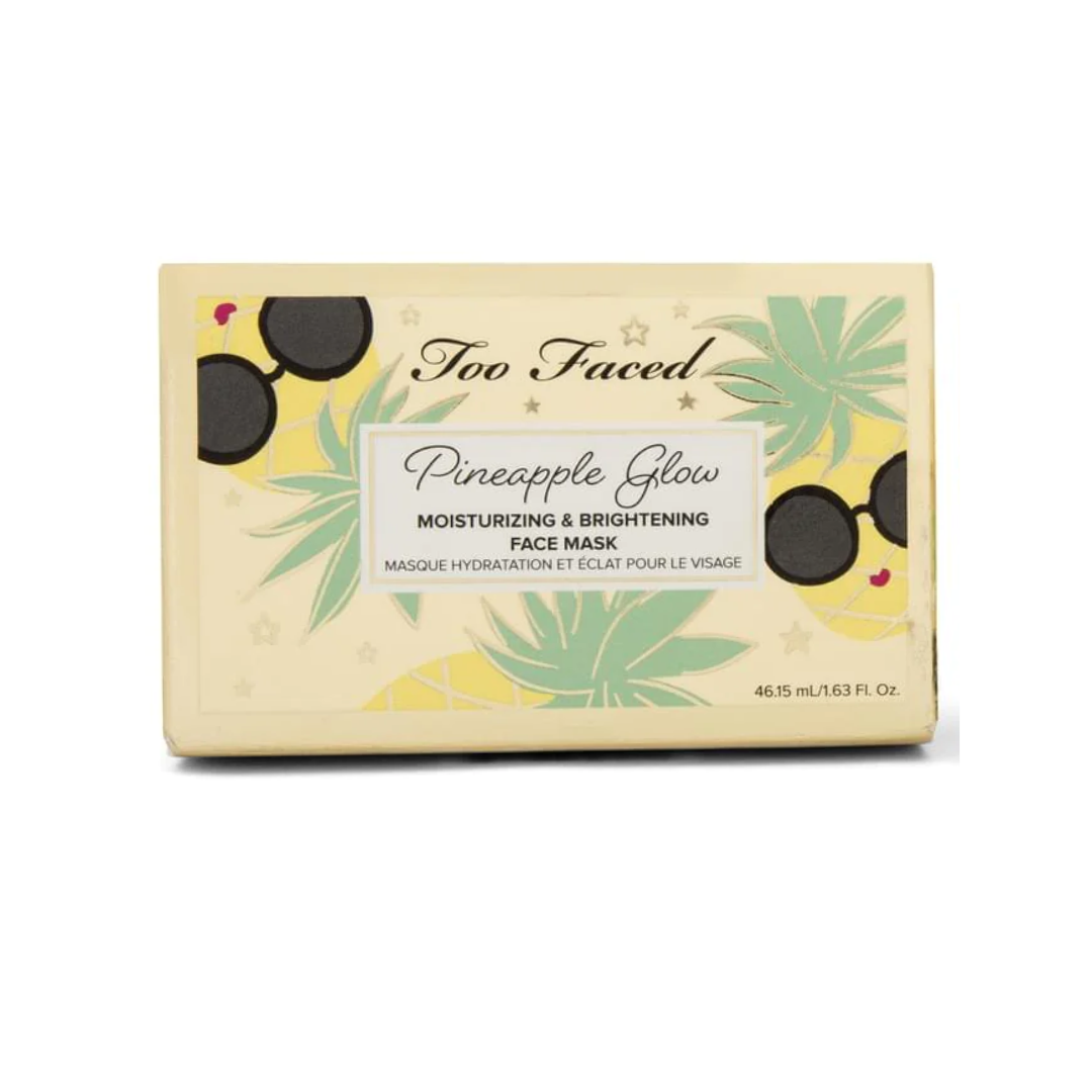 Too Faced Pineapple glow Moisturizing And Brightening Face Mask