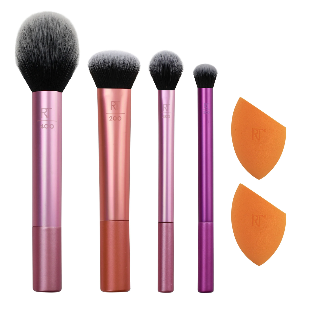 Real Techniques Everyday Essentials Makeup Brush Set 