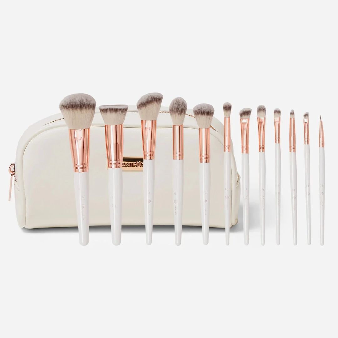 BH Cosmetics Rose Romance 15 Pieces Brush Set