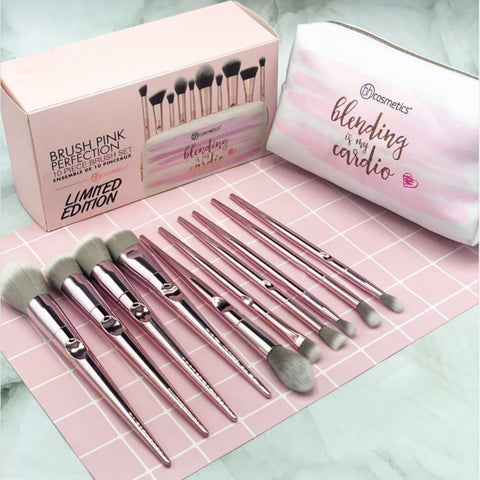 BH Cosmetics Brush Set with Bag