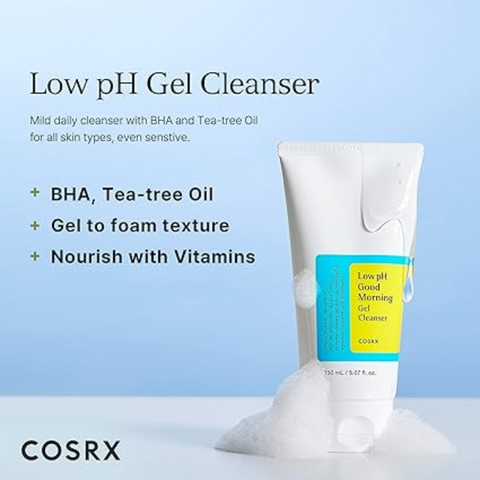 COSRX Low pH Good Morning Gel Cleanser