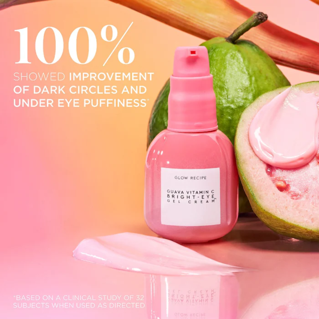 Glow Recipe Guava Vitamin C Bright-Eye Gel Cream 