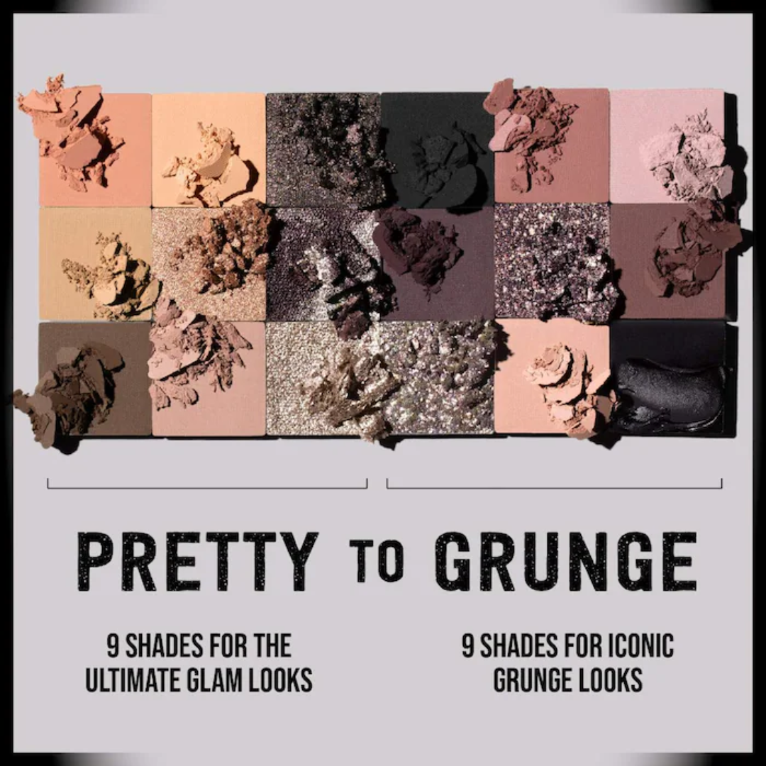 Huda Pretty Grunge Eyeshadow palette Pakistan 