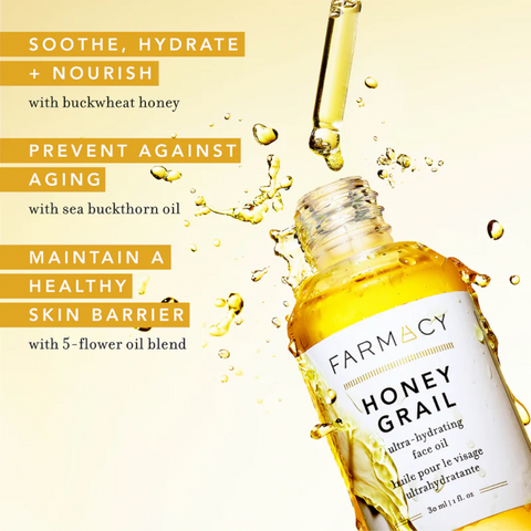 Farmacy honey grail face oil