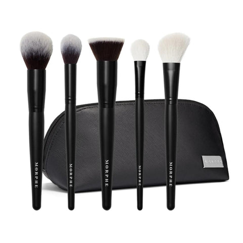 Morphe Face The Beat 5 Piece Face Brush Set