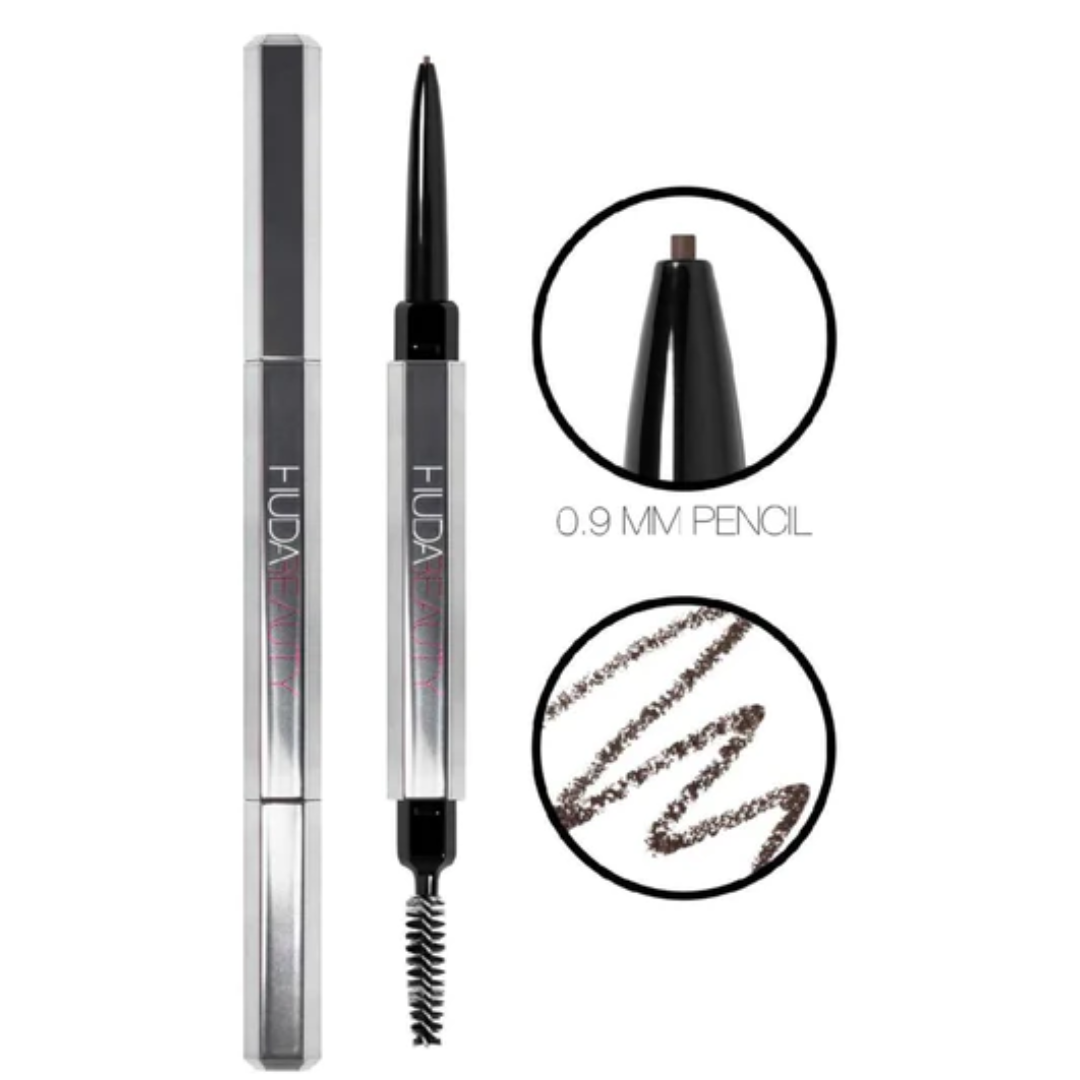 Huda Beauty BombBrows Microshade Brow Pencil - 6 Rich Brown 