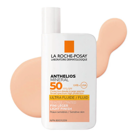 La Roche Posay Anthelios Mineral Tinted Ultra Fluid SPF 50 Facial Sunscreen