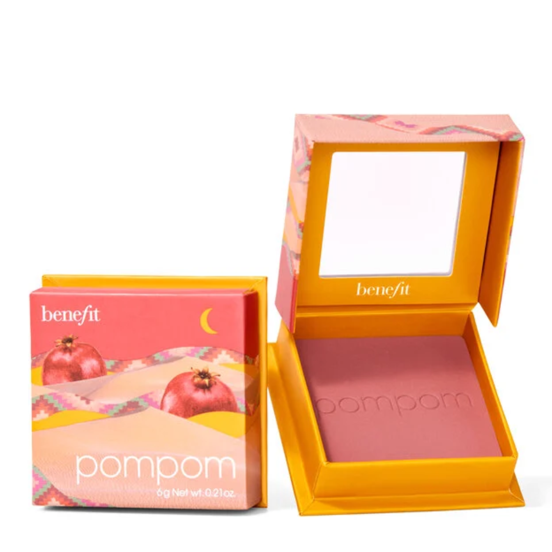 Benefit WANDERful World Silky Soft Powder Blush Pompom