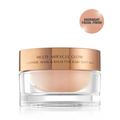 Cosmetic jar labeled 'Multi-Miracle Glow' with a beige finish on a white background