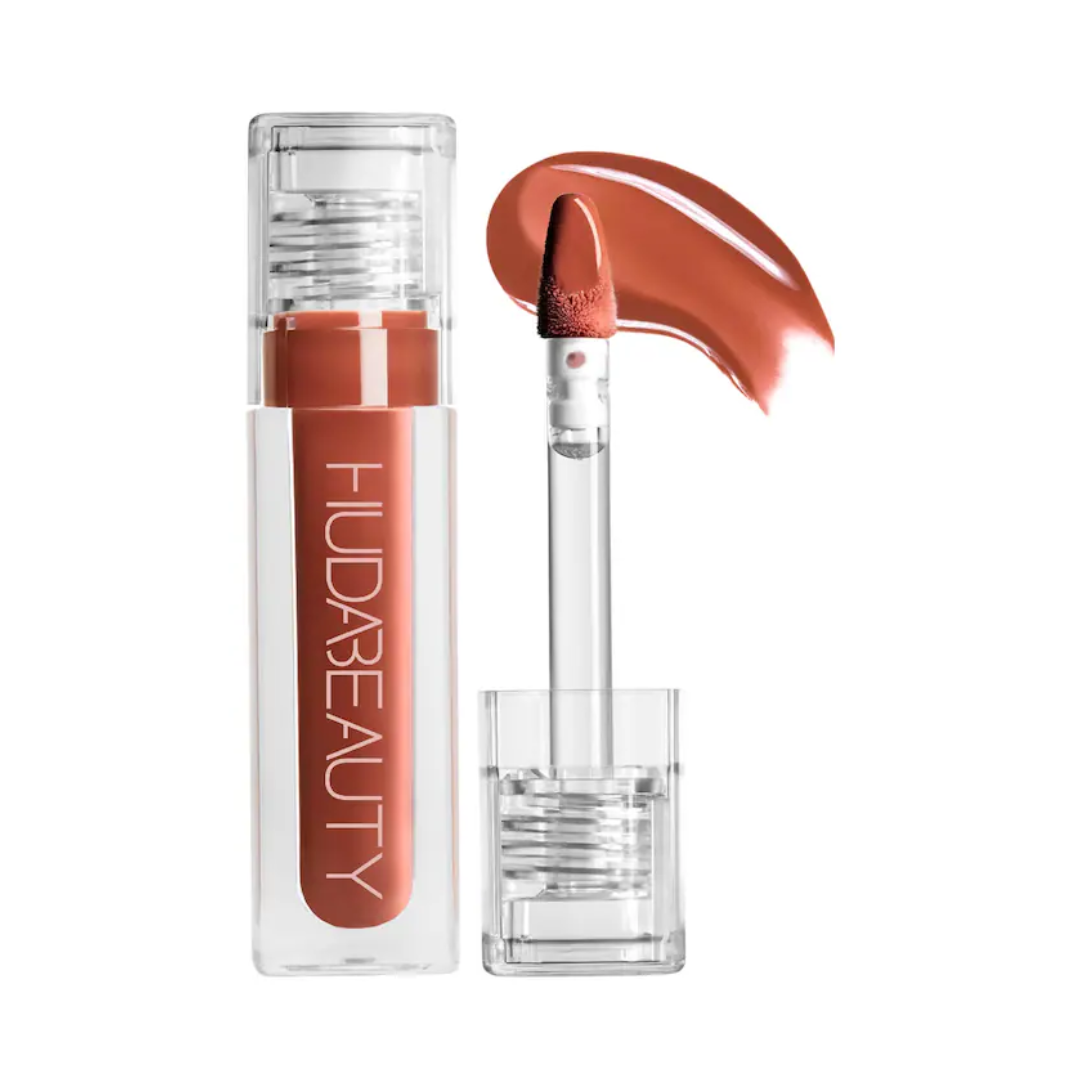 Huda Beauty Faux Filler Extra Shine Lip Gloss Foxy