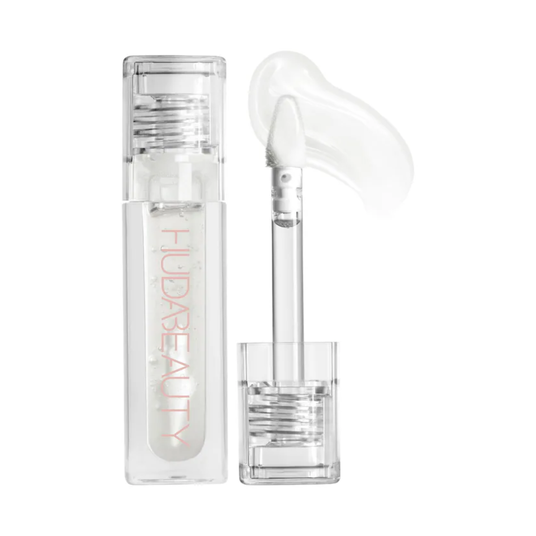 Huda Beauty Faux Filler Extra Shine Lip Gloss Glassy