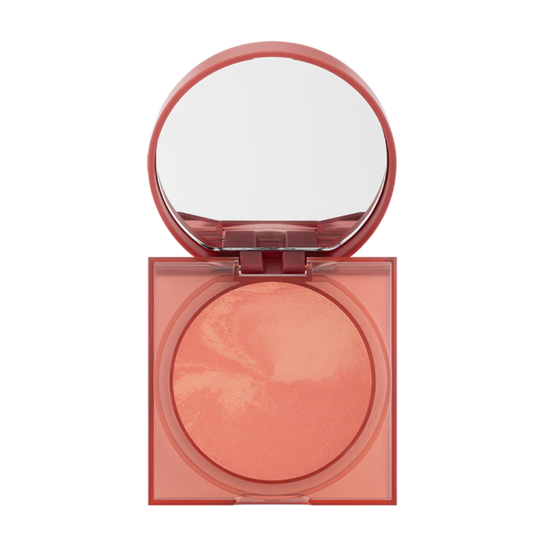 Huda Beauty Glowish Cheeky Vegan Blush Powder – 01 Healthy Peach