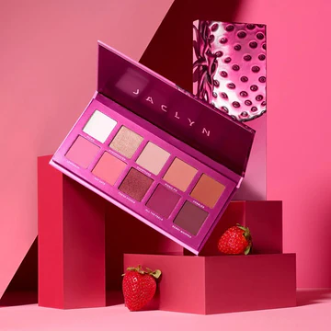 Jaclyn Cosmetics Strawberry Feels Eyeshadow Palette