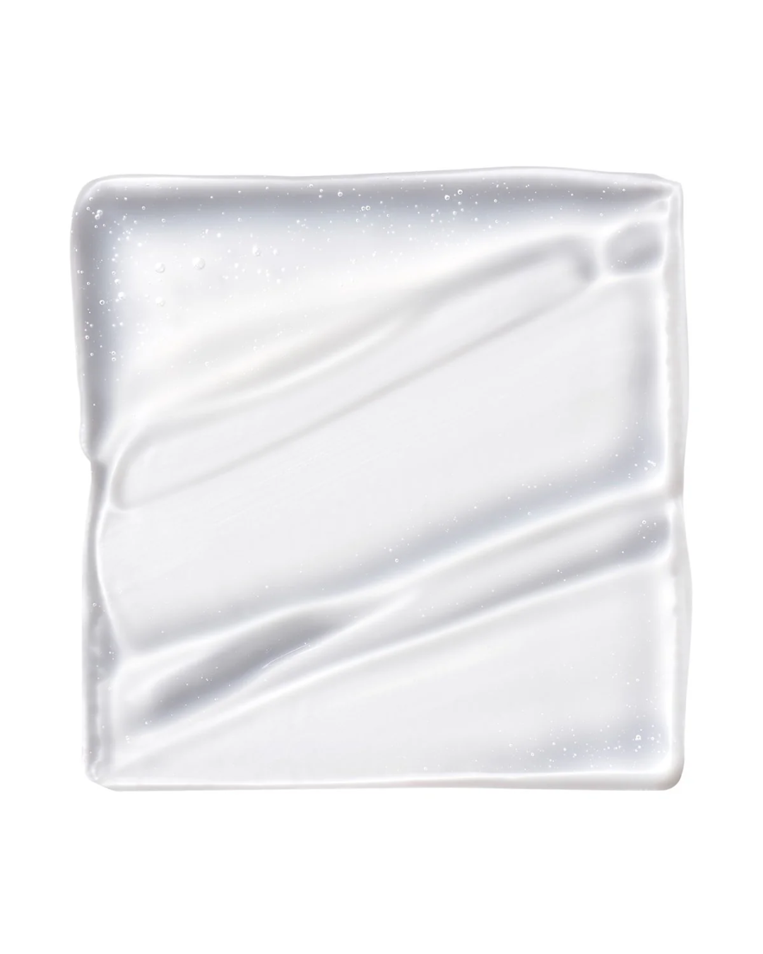 White ceramic plate with wavy design on a white background