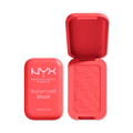 NYX Professional Makeup buttermelt blush with open case on a white background